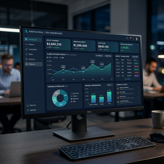 BookEase ERP Dashboard